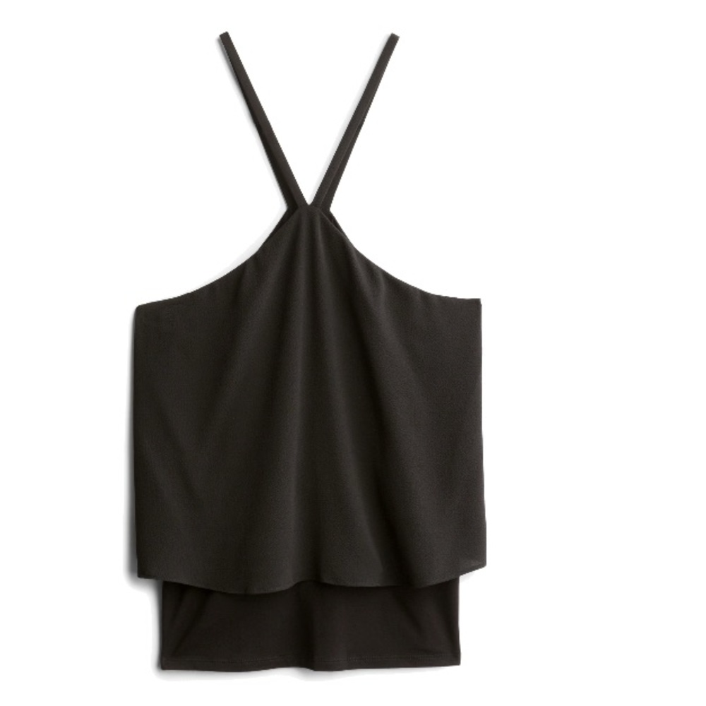 Vince Camuto Strappy Black Tank